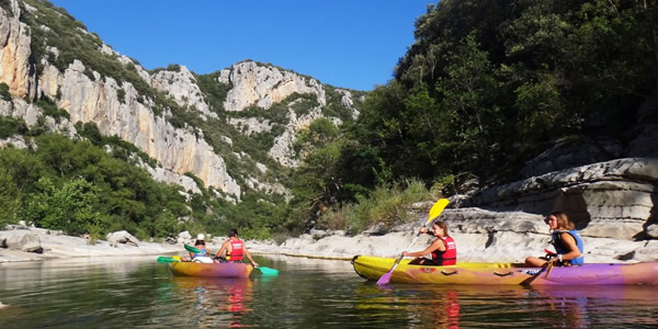Canoes Kayak dans l'Hérault